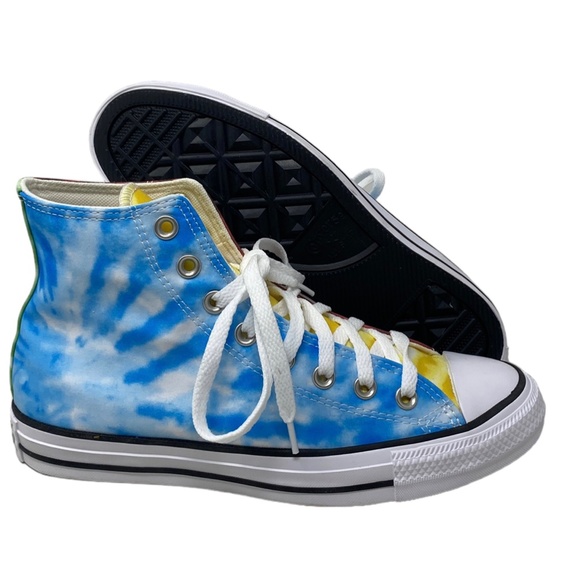 Converse Ctas High Top Shoes Skate For Women Canvas Multicolor Sneakers A02028C - Picture 7 of 9